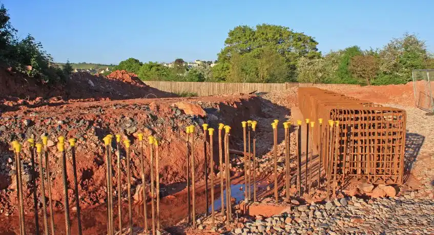 materials used in pile foundation