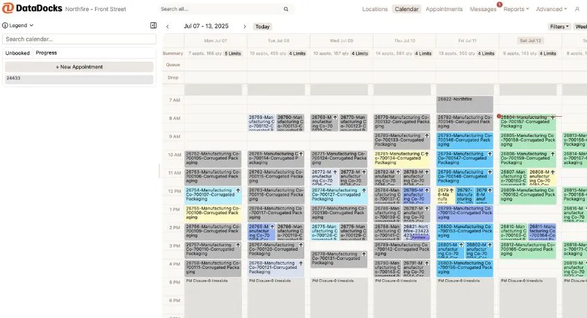 datadocks scheduling software