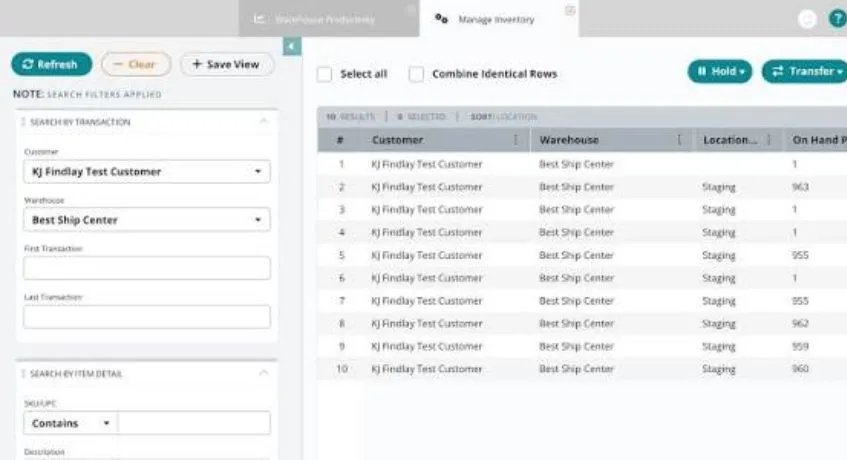 extensiv order fulfillment software