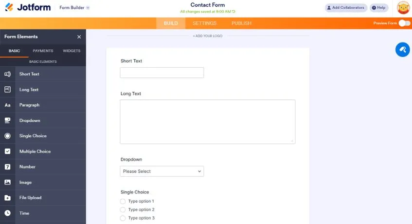 jotform order fulfillment software
