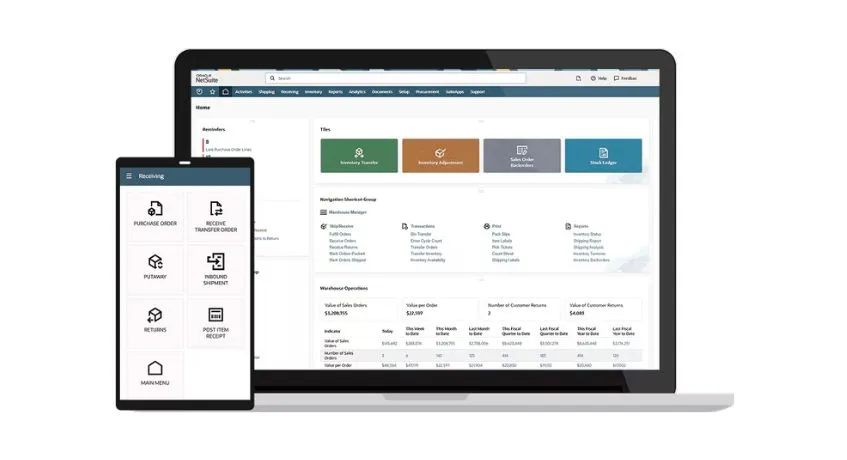 oracle netsuite wms