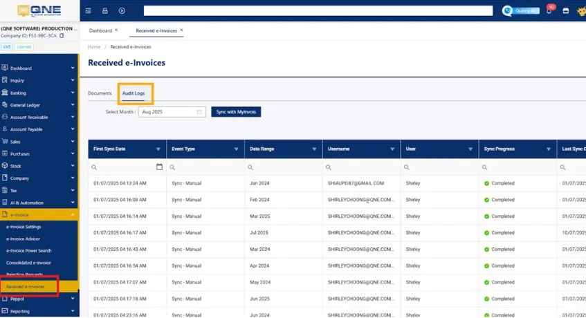 Qne management systems