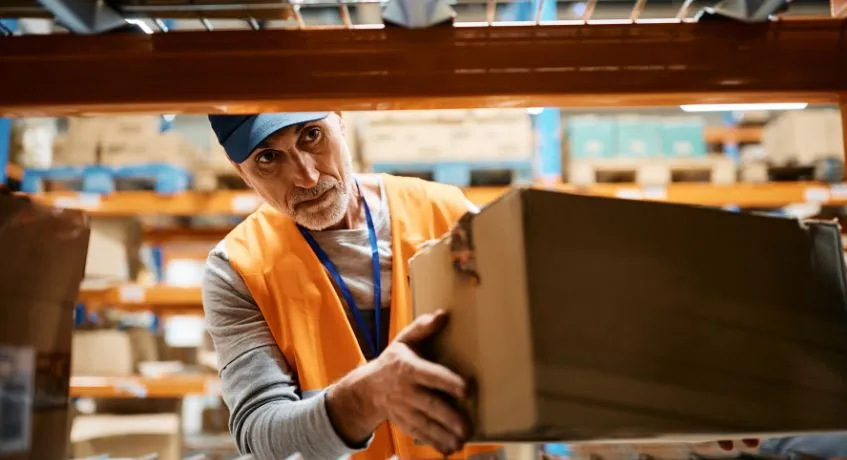 the procedures of orders picking