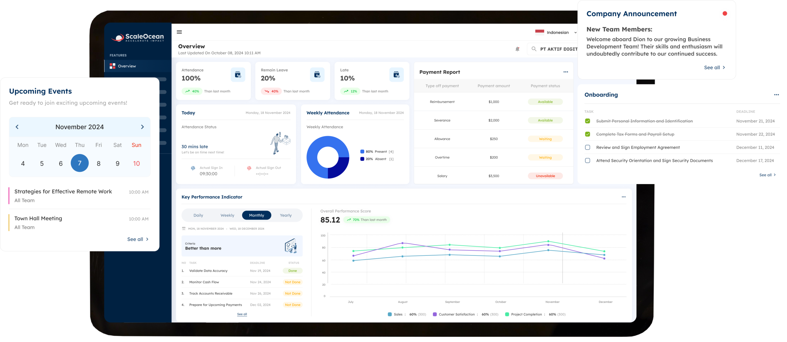 ScaleOcean HR Software