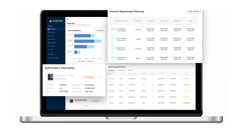 manufacturing process monitoring software