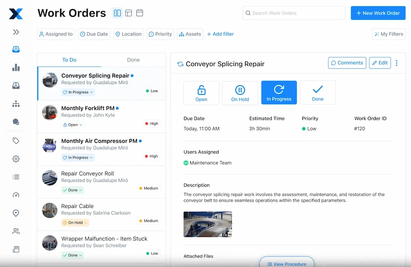 MaintainX Facility Management Software