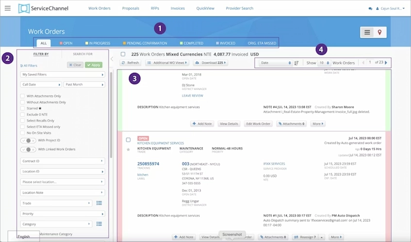 ServiceChannel Platform Facility Management Software