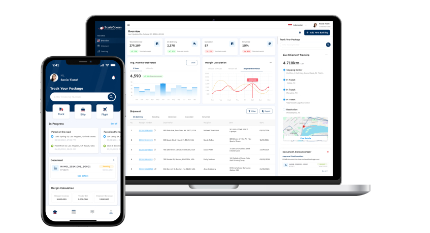 scaleocean freight forwarding software