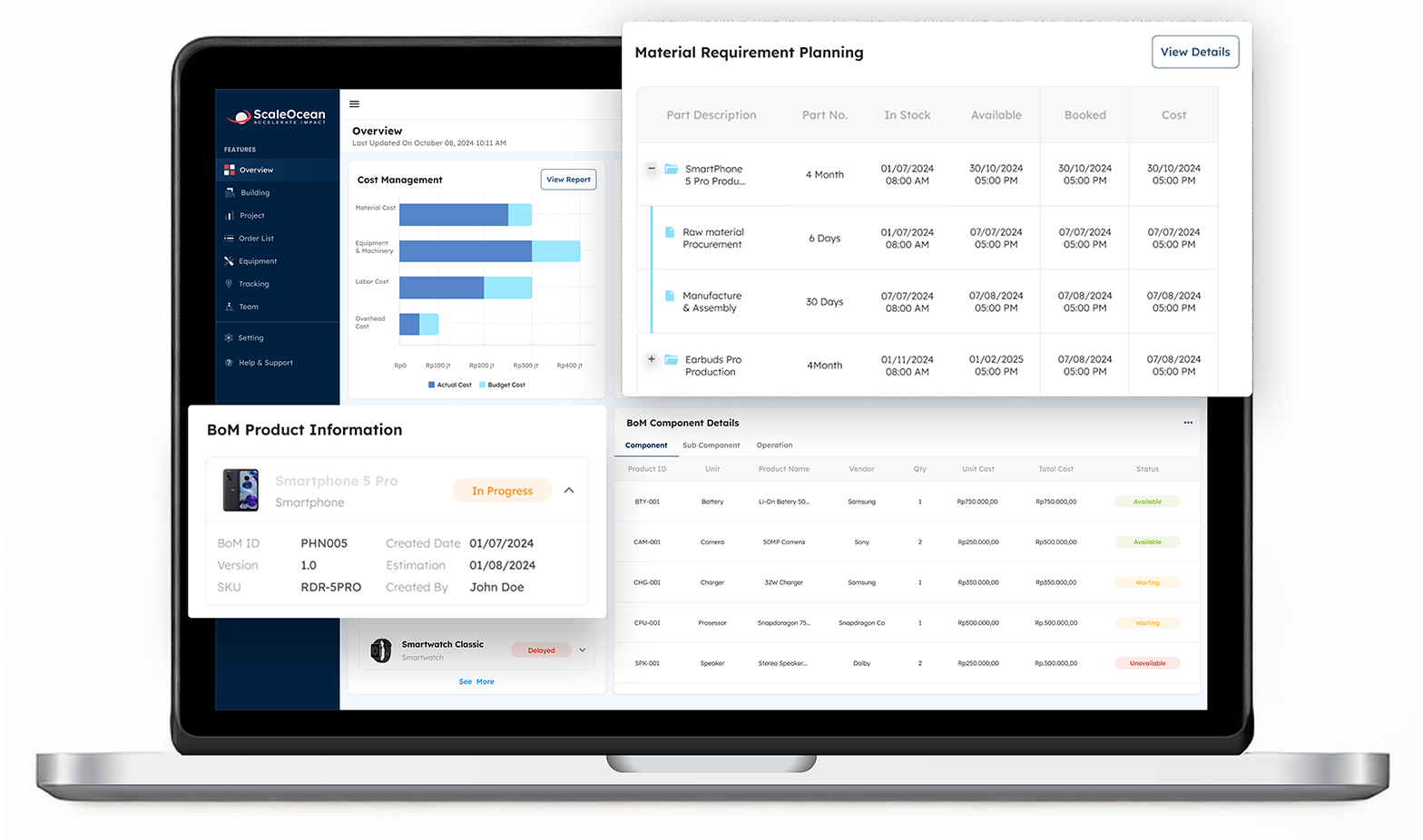 ScaleOcean Manufacture Software