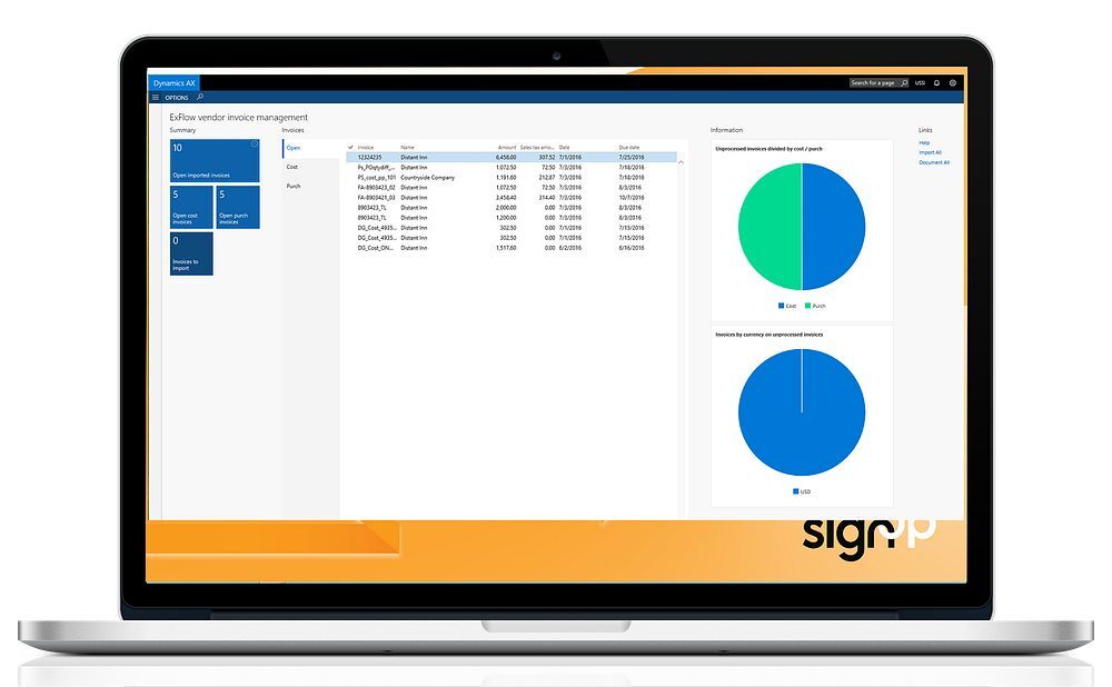 ExFlow AP Automation Software