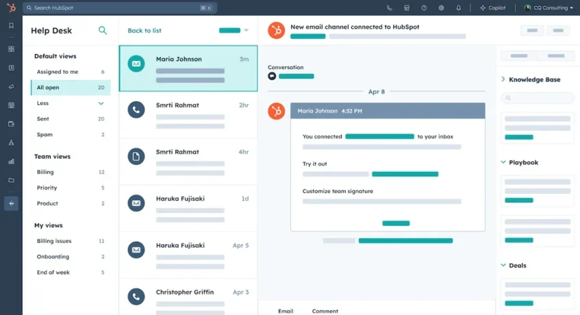 HubSpot Customer Service Hub