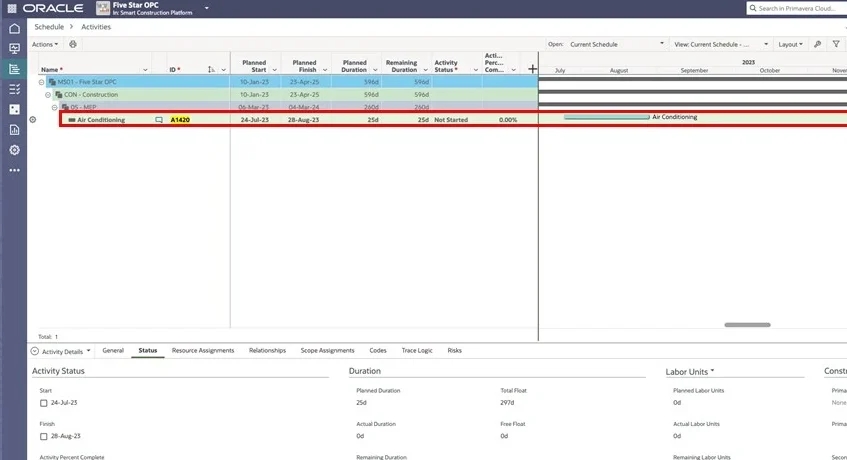 Oracle Construction and Engineering Cloud