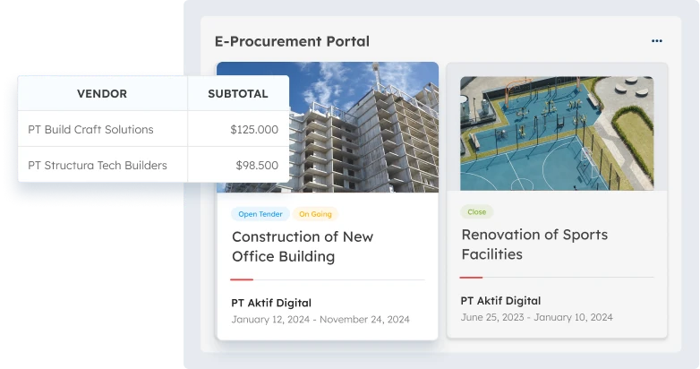 Manage Any Type of Procurement Method Within ScaleOcean's e-Procurement Software