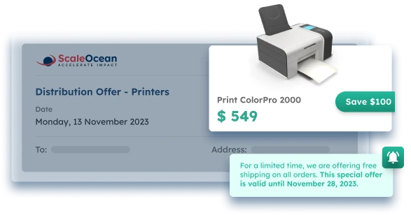 ScaleOcean's ERP Distribution Software Dashboard