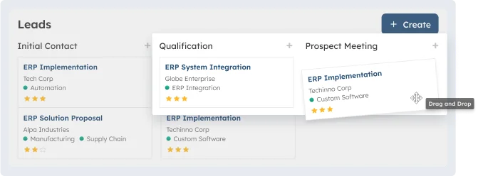 ScaleOcean's CRM Software