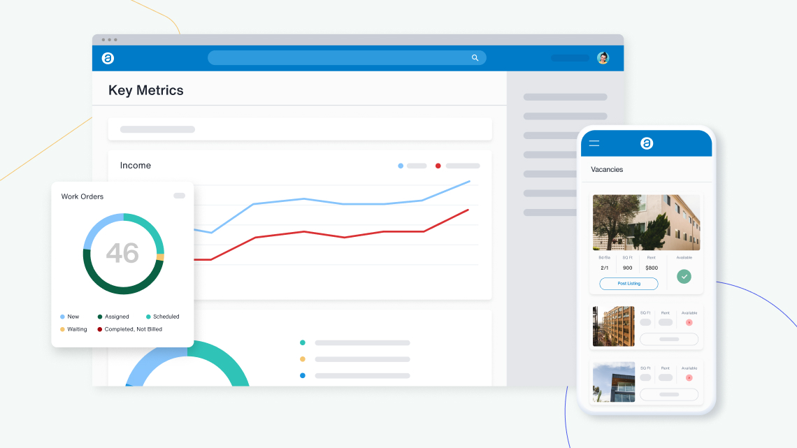 AppFolio Property Management Platform Dashboard