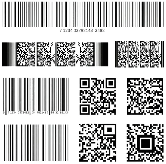 9 Product Codes of Barcode