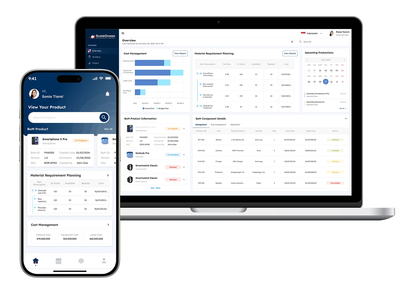 Optimize Production and Manufacturing with ScaleOcean
