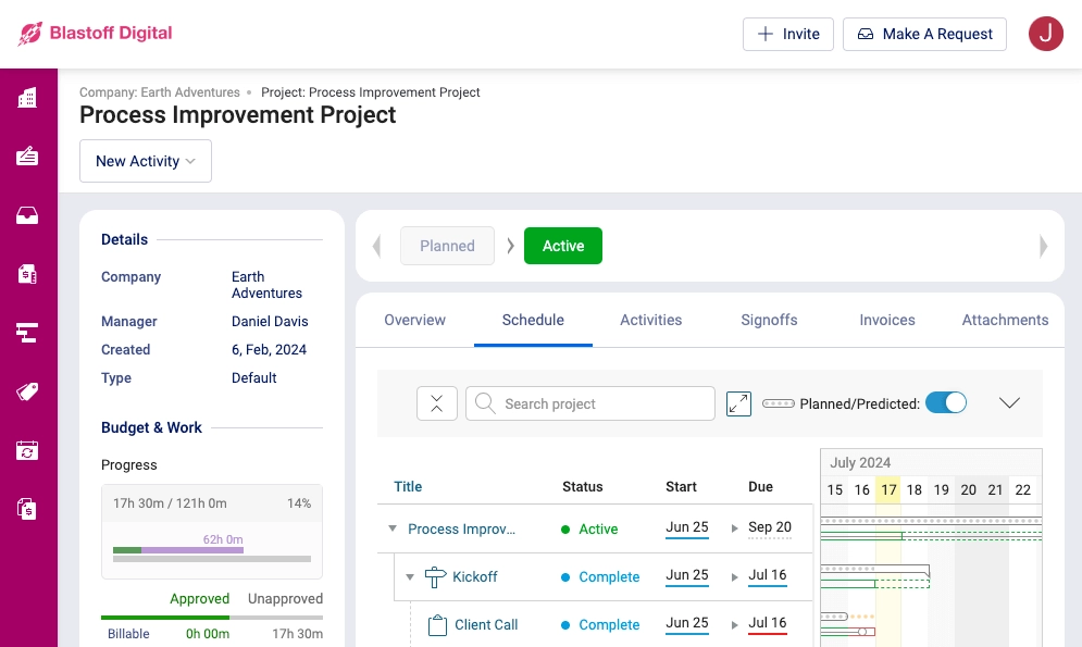 Accelo Customer Portal Software