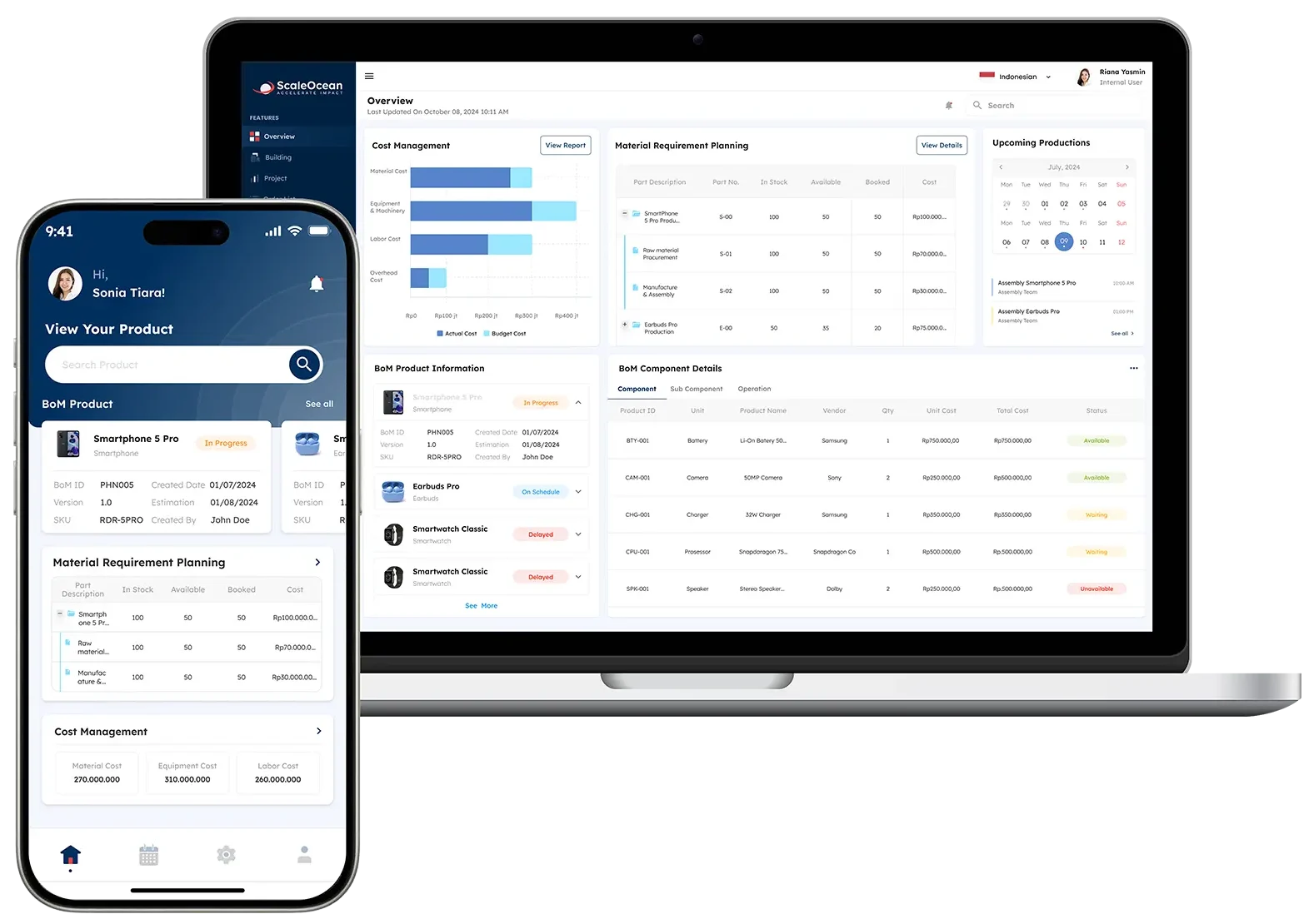 Easy and Integrated Product Traceability Using ScaleOcean