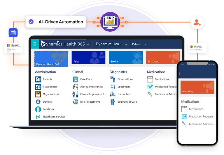 Microsoft Dynamics 365 medical device erp
