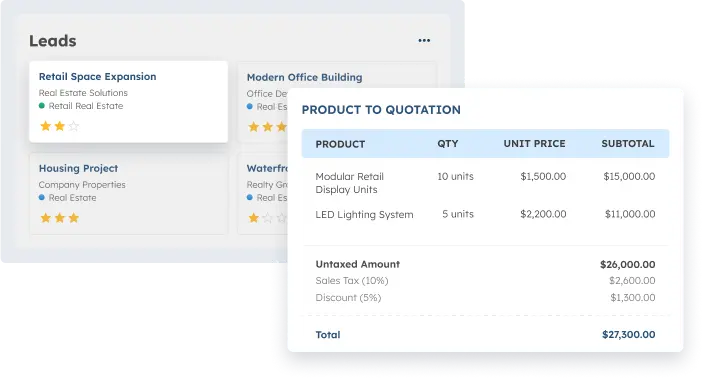 ScaleOcean's Lead Management System
