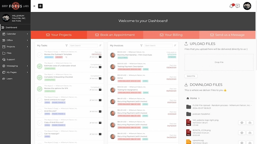 SuiteDash Customer Portal Software