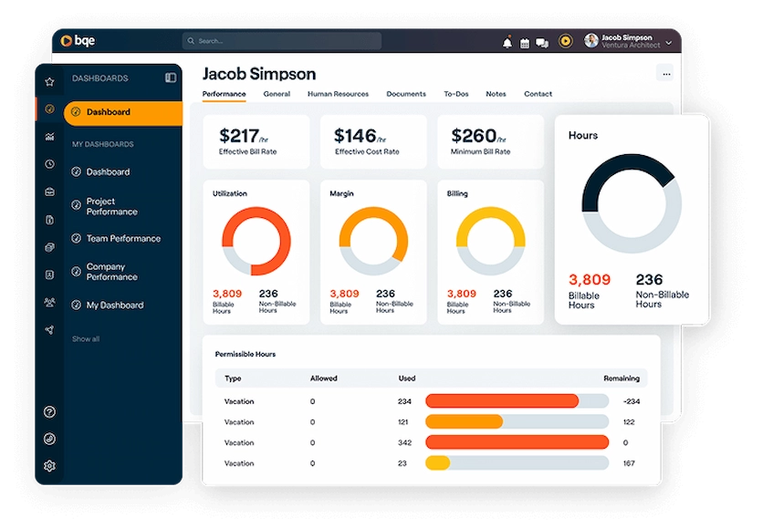 BQE Core ERP for Professional Service Industry