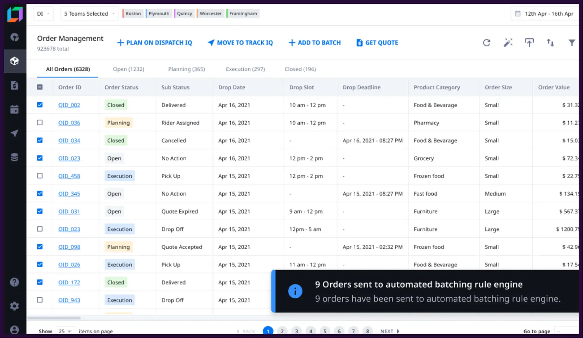 Locus & Routific logistics software