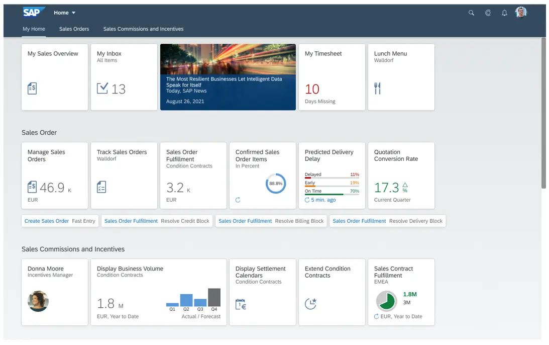 SAP S4HANA ERP Software