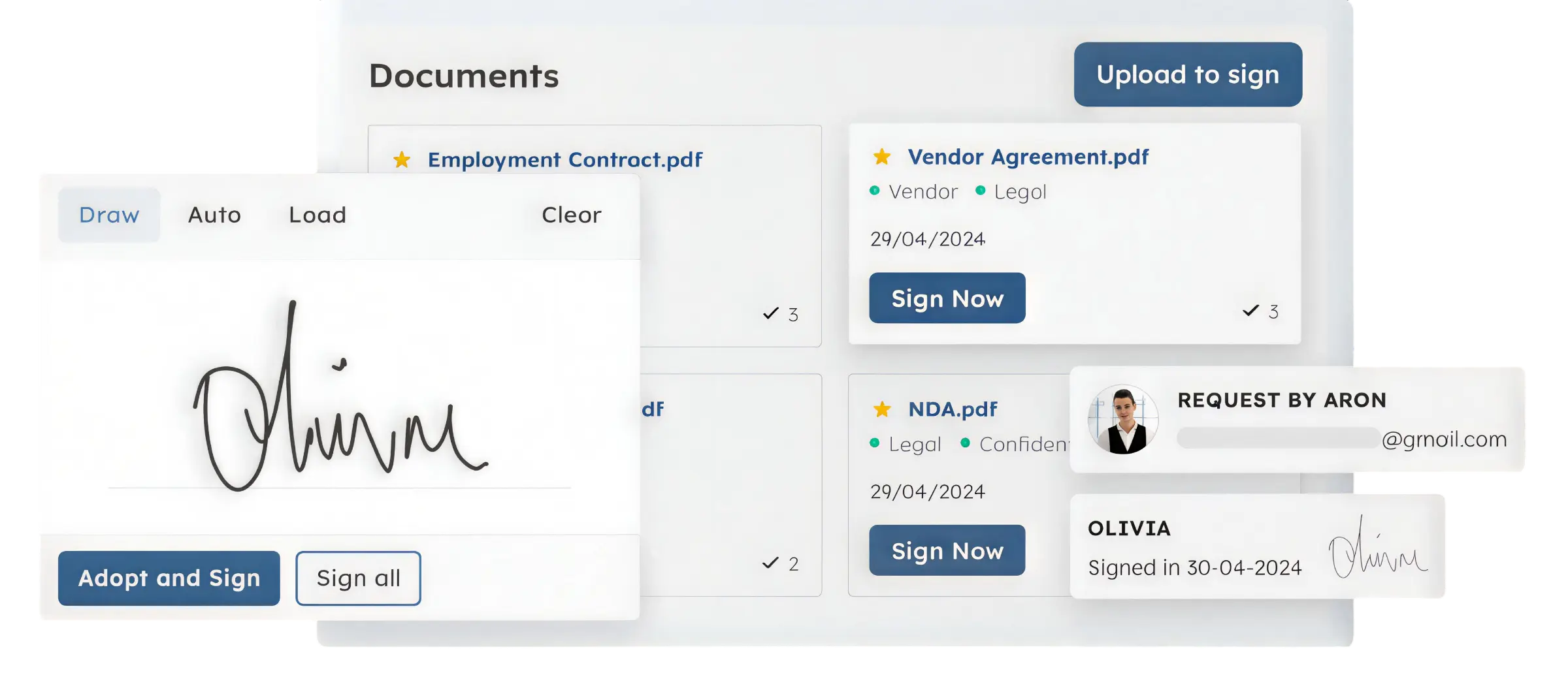 ScaleOcean E-Siganture Online App