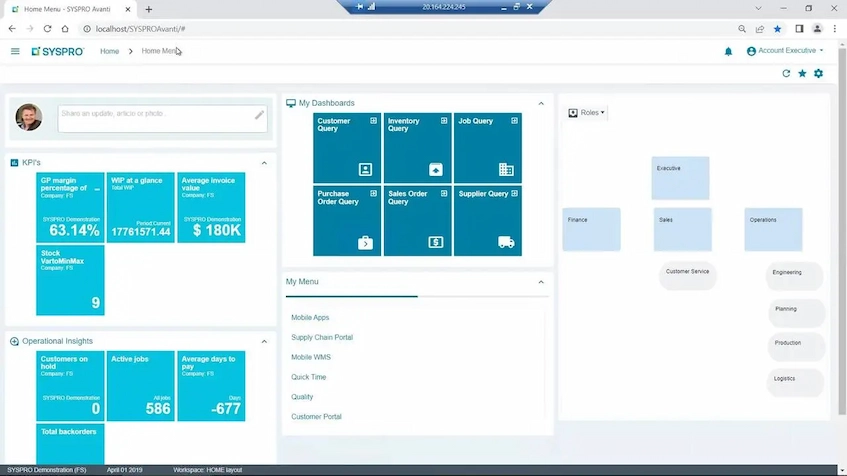 Syspro ERP for Professional Service Industry