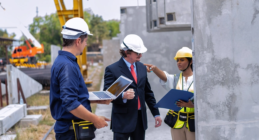 Who is on the Construction Site and What are Their Roles