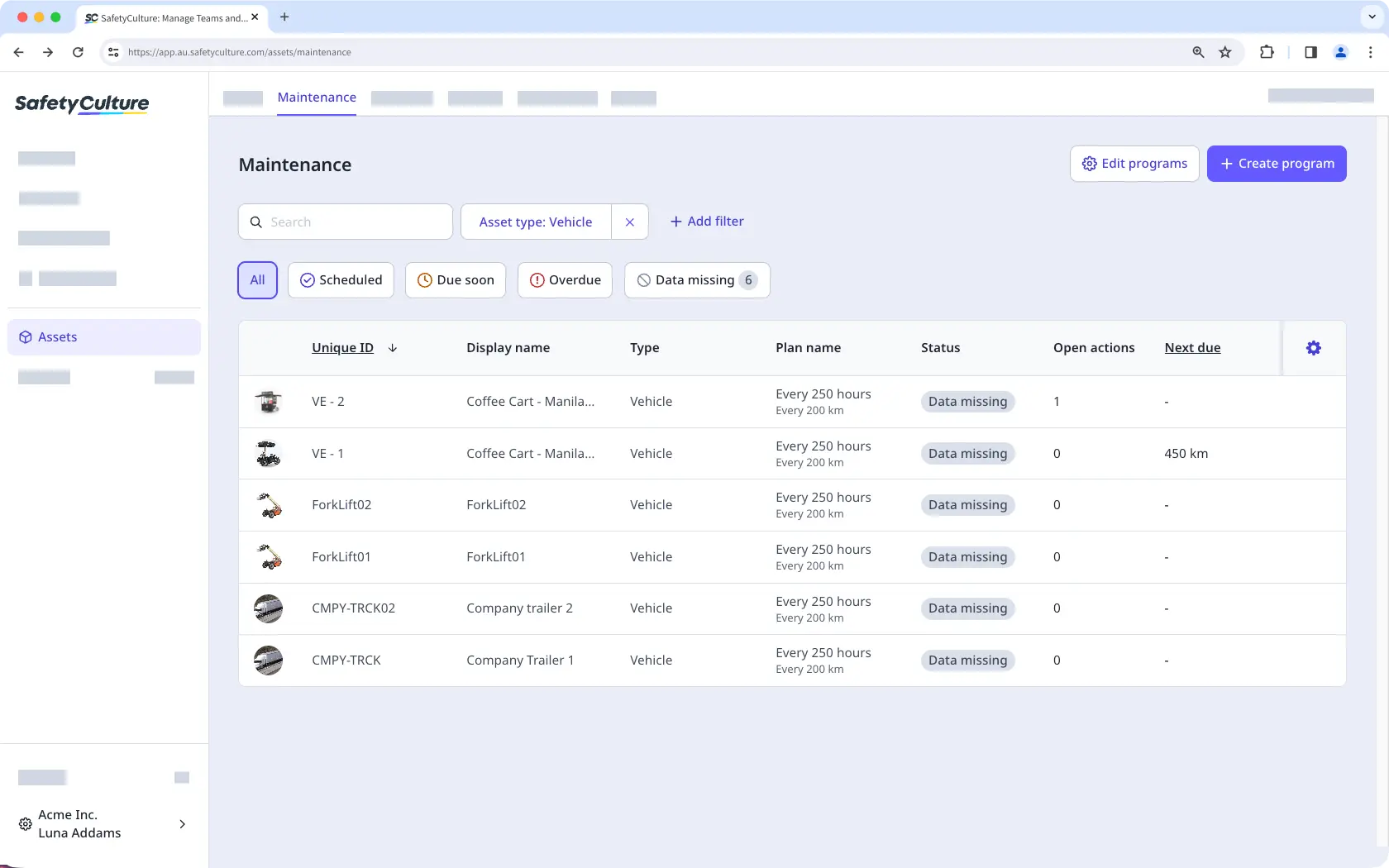SafetyCulture CMMS software