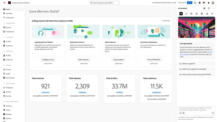 Adobe Experience customer data platform