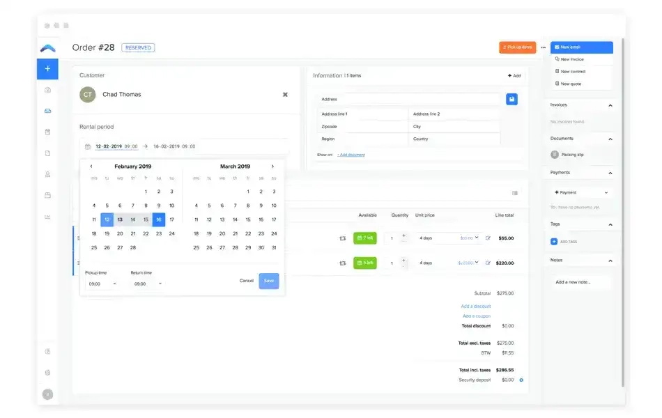 Booqable Rental Management Software