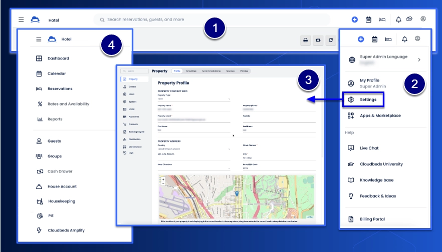 Cloudbeds Hotel Management Software