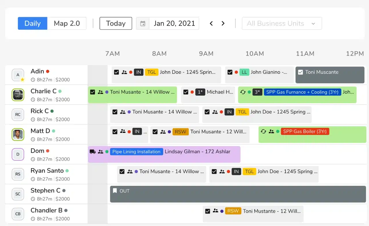 ServiceTitan Franchise Management Software