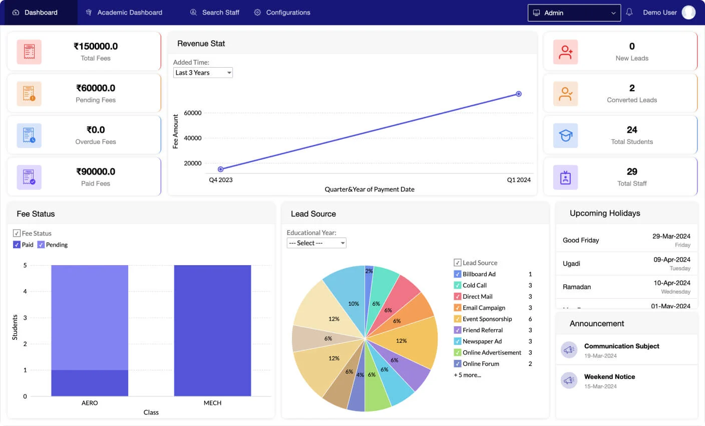 Zoho for Education