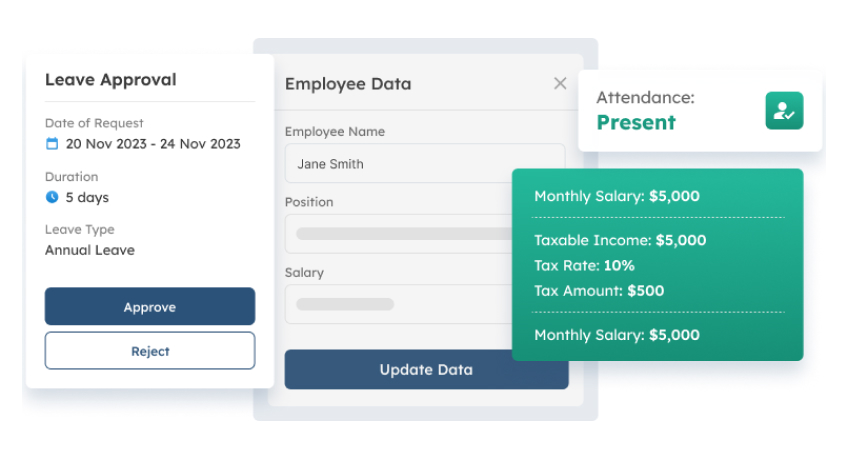 Software payroll ScaleOcean