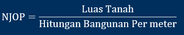 rumus njop bangunan pajak bumi dan bangunan