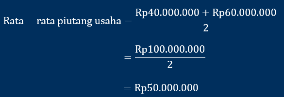 Cara hitung accounts receivable turnover