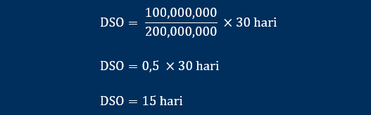 cara hitung DSO